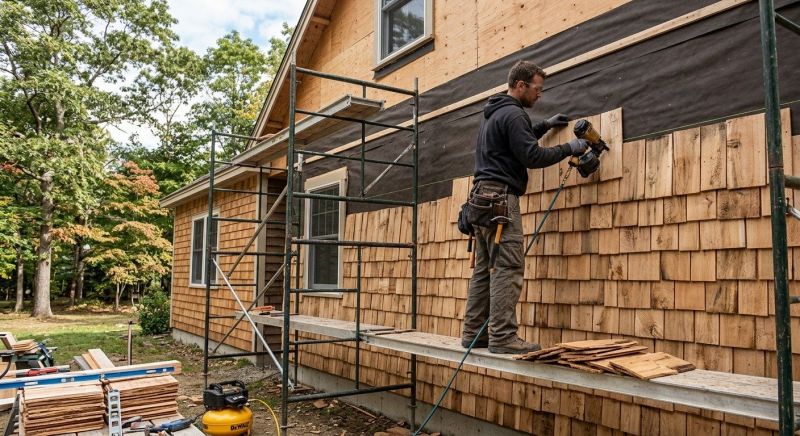 Wood Siding Installation in Salem, NH