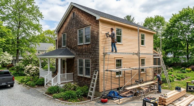 Wood Siding Replacement in Carlisle, MA