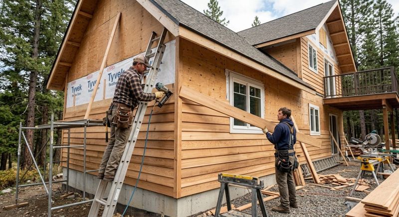 Wood Siding Replacement in Dedham, MA