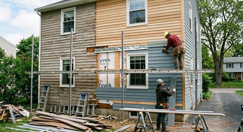 Wood Siding Replacement in Georgetown, MA