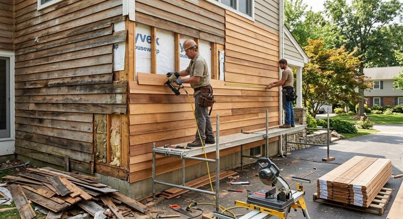 Wood Siding Service in West Roxbury, MA